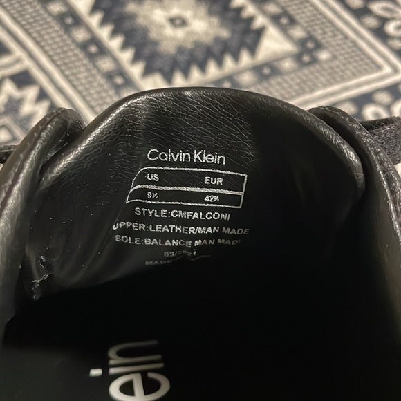 Black Calvin Klein sneakers - Picture 6 of 6